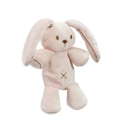Safe Soft Snuggle Crinkle Bunny Soft toy Rainbow Designs The